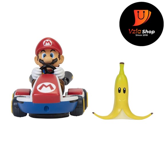 Super Mario Spin Out 2.5" Mariokart - Mario Racer Vehicle - Picture 2 of 8
